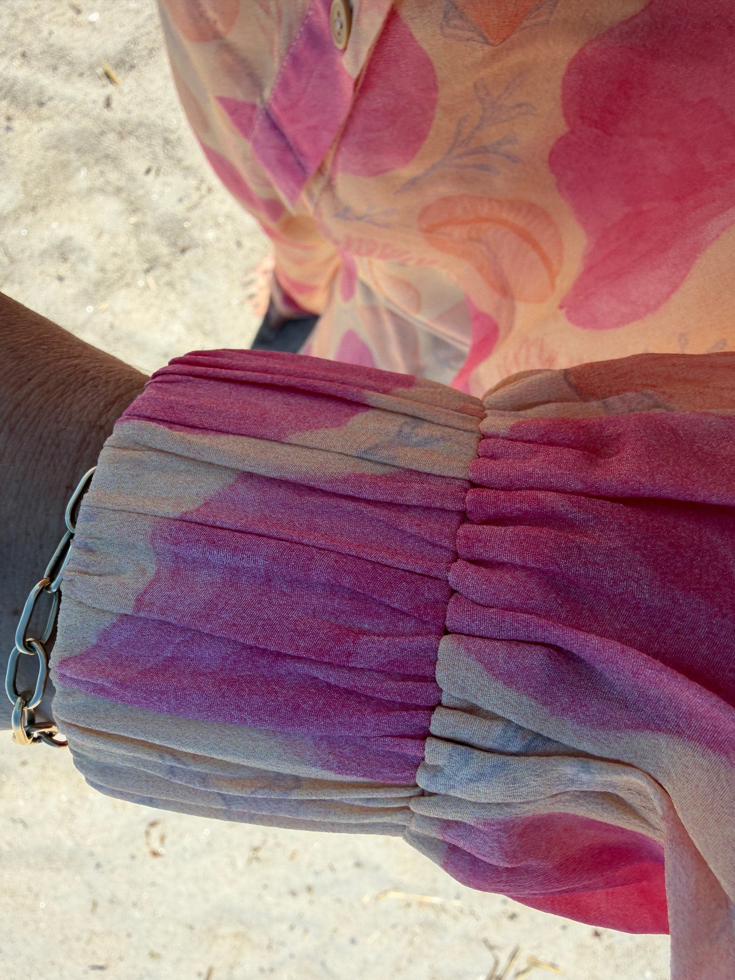 Coral Bloom Blouse