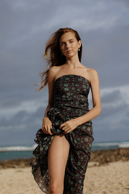 Midnight Current Pareo Set