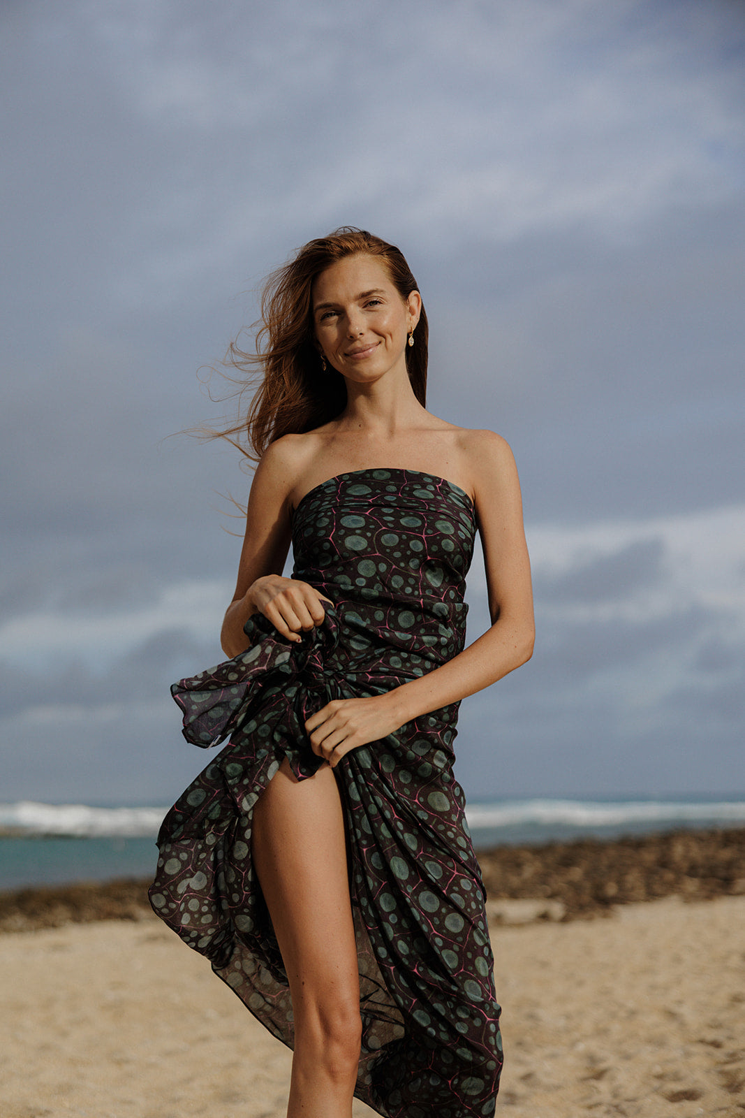 Midnight Current Pareo Set