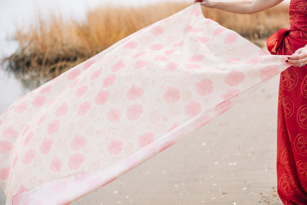 Coral Bloom Pareo Set