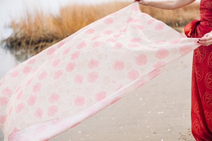 Coral Bloom Pareo Set