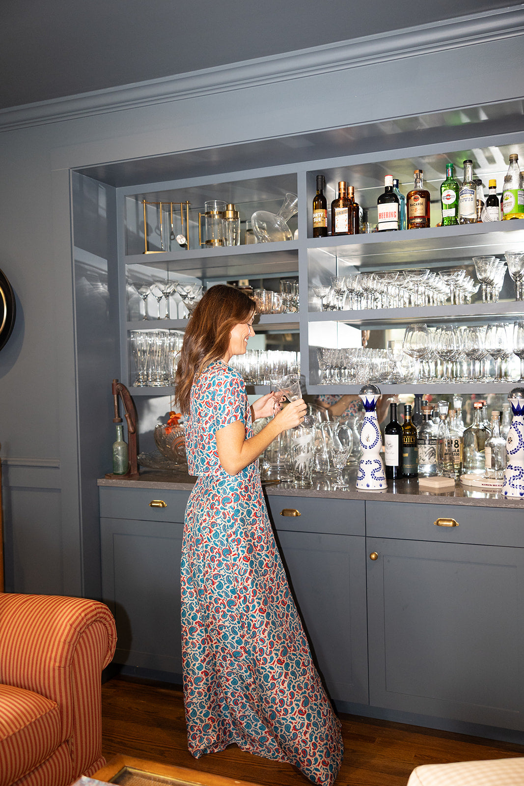 Joey Paisley Boxy Crewneck Tee