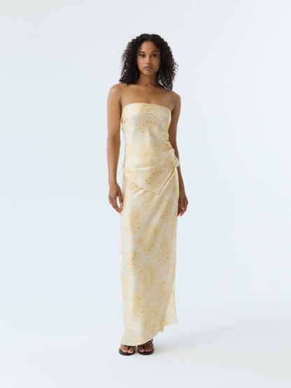 Marbleized Shell Pareo Set 100% Silk