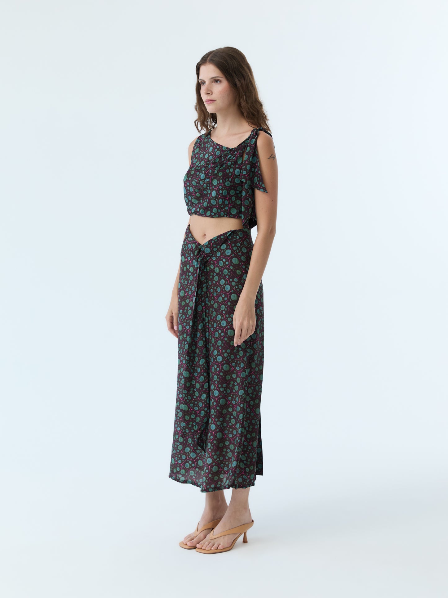 Mary Midnight Current Midi Skirt