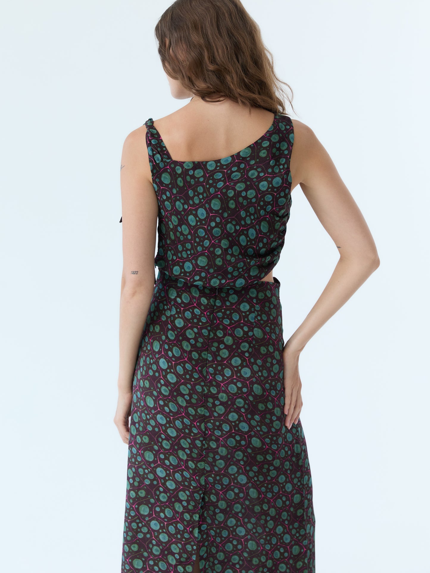 Mary Midnight Current Midi Skirt