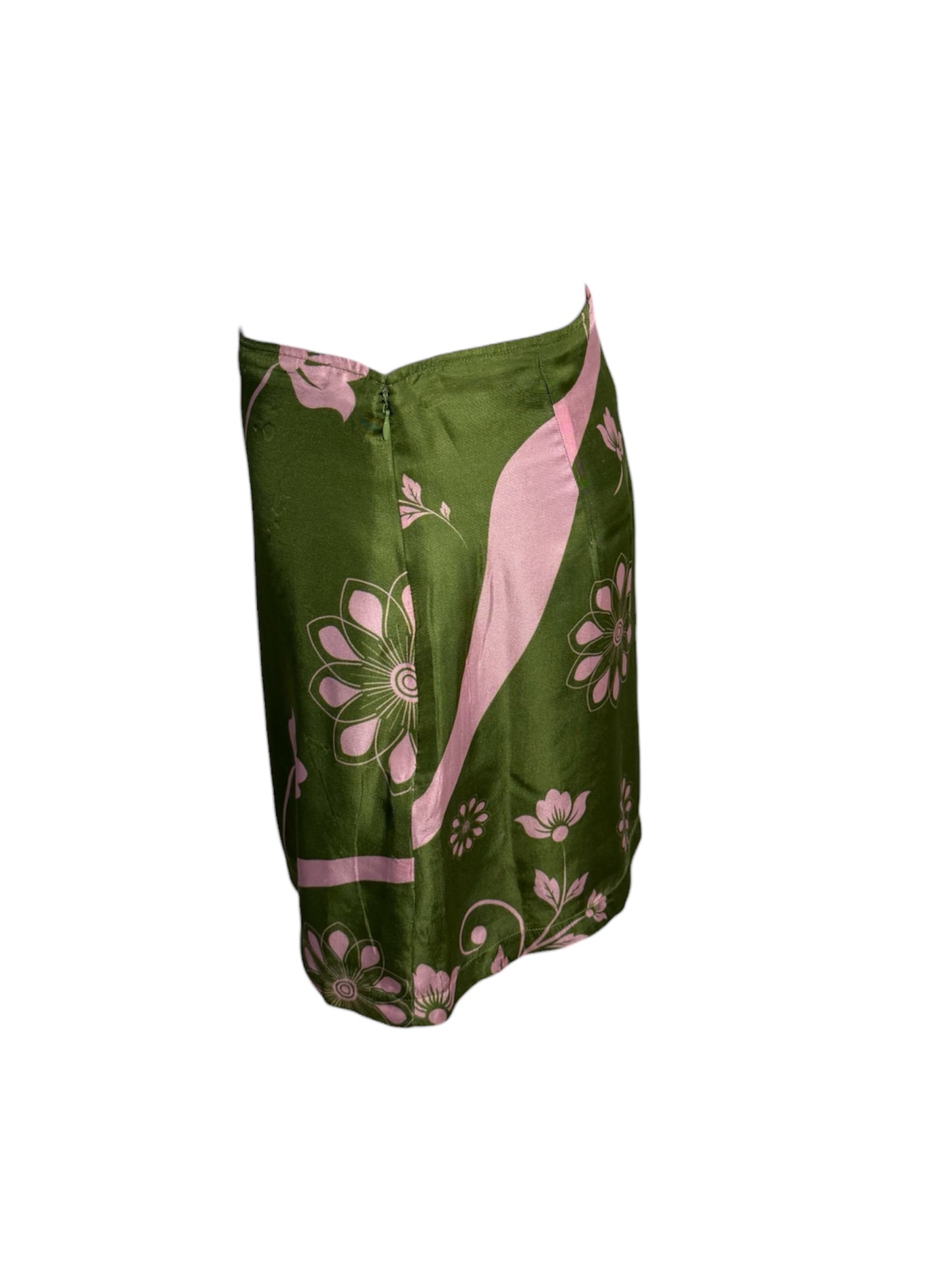 Sam Peridot Bloom Mini Skirt